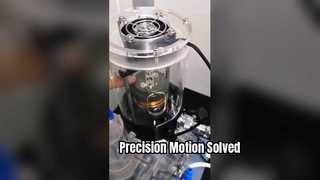 Motor de bobina de voz de movimento linear de precisão